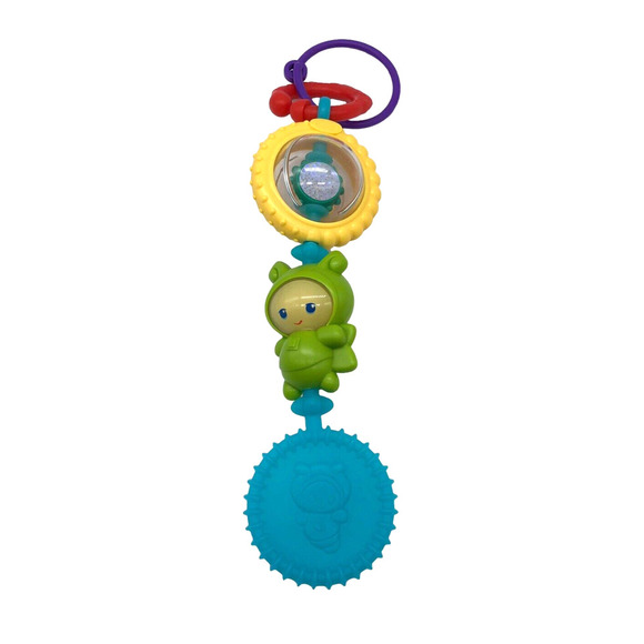 Hasbro Playskool Gloworld Pram Toy Glo Worm Rattle Teether Teething - Picture 1 of 3
